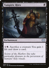Ritos Vampíricos / Vampiric Rites - Magic: The Gathering - MoxLand