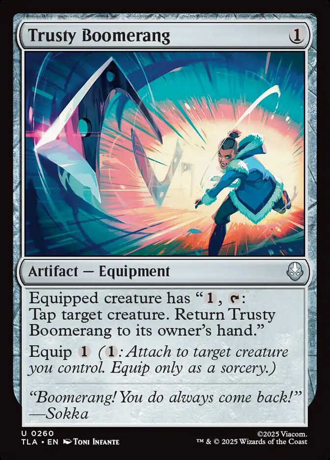 Bumerangue de Confiança / Trusty Boomerang - Magic: The Gathering - MoxLand