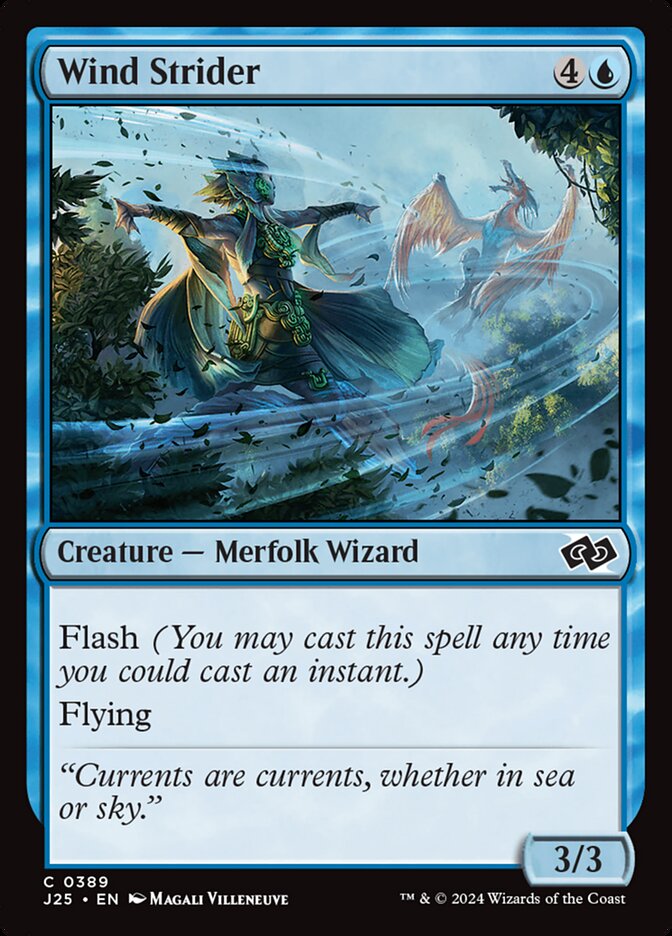 Andarilha do Vento / Wind Strider - Magic: The Gathering - MoxLand