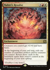 Determinação de Nahiri / Nahiri's Resolve - Magic: The Gathering - MoxLand