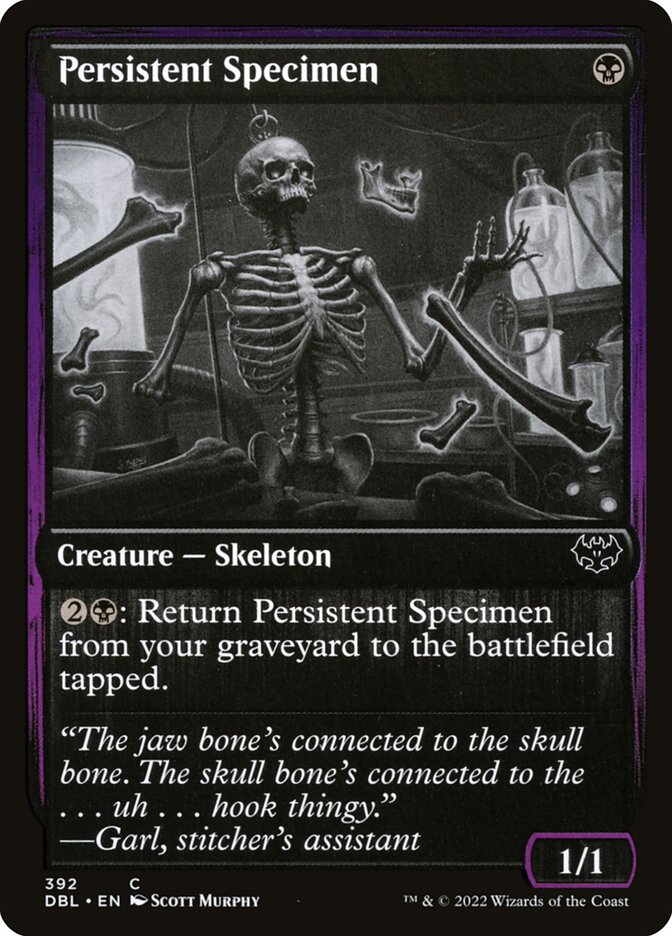 Espécime Persistente / Persistent Specimen - Magic: The Gathering - MoxLand