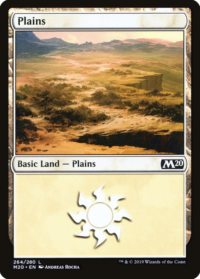 Planície / Plains - Magic: The Gathering - MoxLand