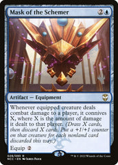 Máscara do Conspirador / Mask of the Schemer - Magic: The Gathering - MoxLand