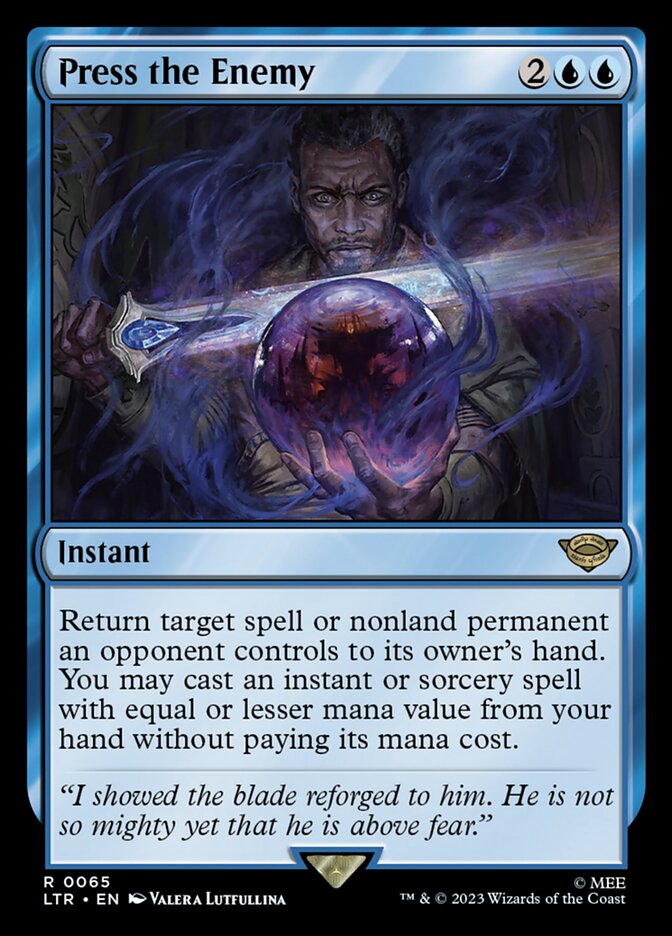 Pressionar o Inimigo / Press the Enemy - Magic: The Gathering - MoxLand