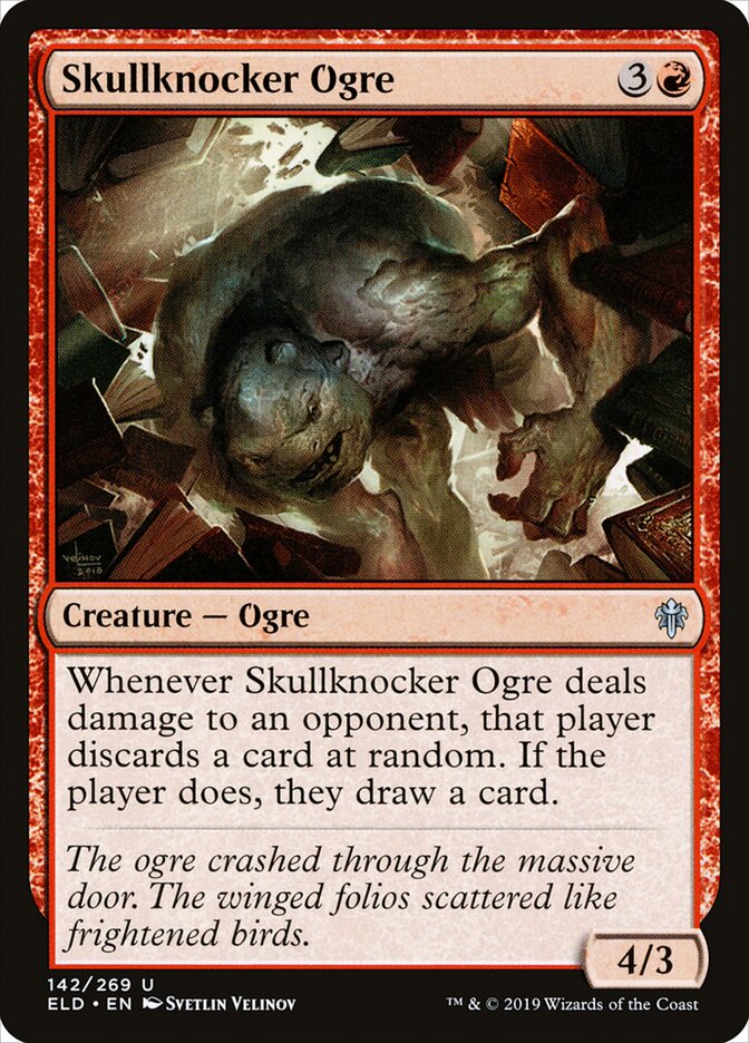 Ogro Batecrânio / Skullknocker Ogre - Magic: The Gathering - MoxLand