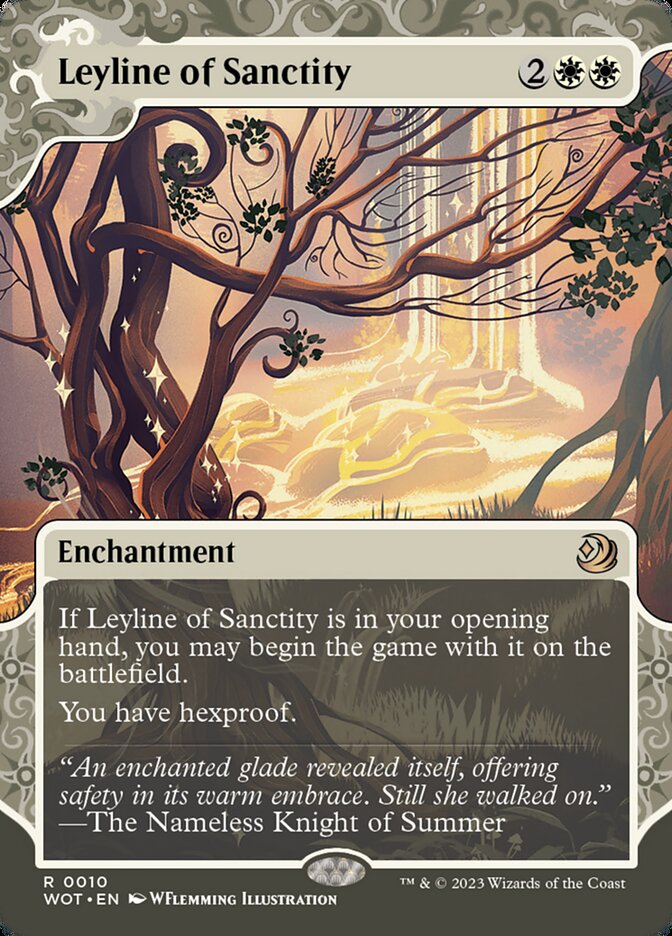 Linha de Força da Santidade / Leyline of Sanctity - Magic: The Gathering - MoxLand