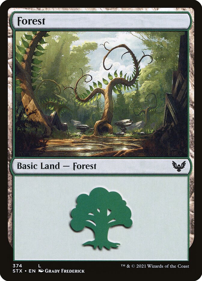 Floresta / Forest - Magic: The Gathering - MoxLand