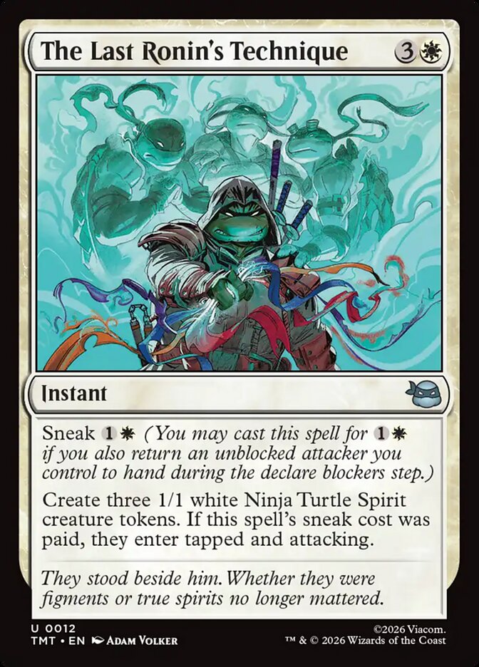 The Last Ronin's Technique - Magic: The Gathering - MoxLand