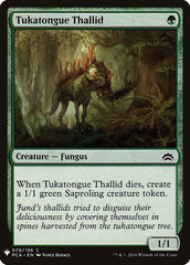 Talídia de Tukatunga / Tukatongue Thallid - Magic: The Gathering - MoxLand