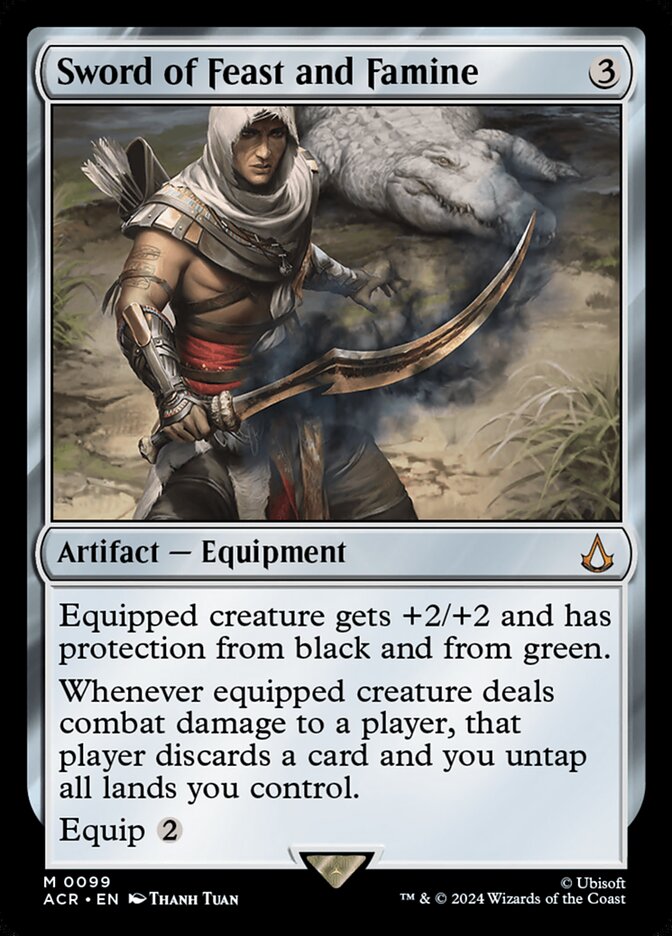 Espada de Banquete e Fome / Sword of Feast and Famine - Magic: The Gathering - MoxLand