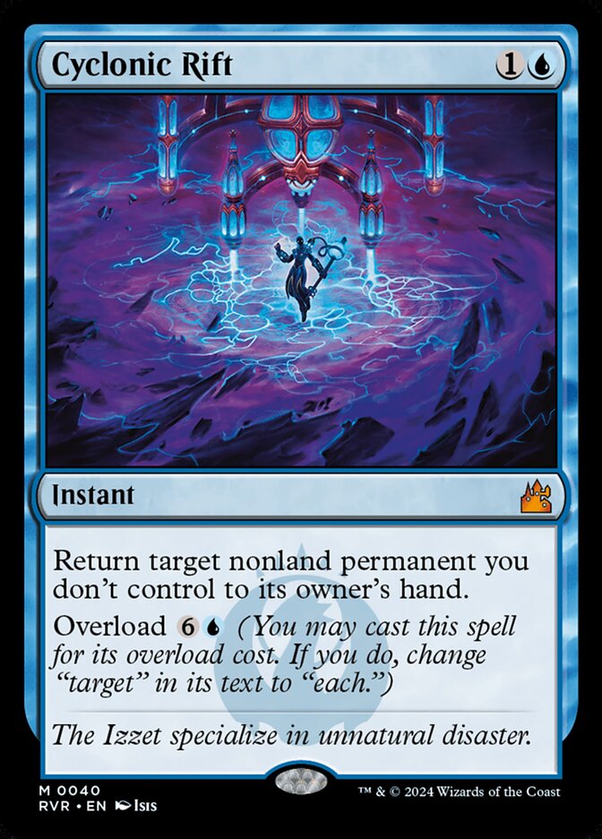 Fenda Ciclônica / Cyclonic Rift - Magic: The Gathering - MoxLand