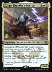 Zurgo, Thunder's Decree - Magic: The Gathering - MoxLand