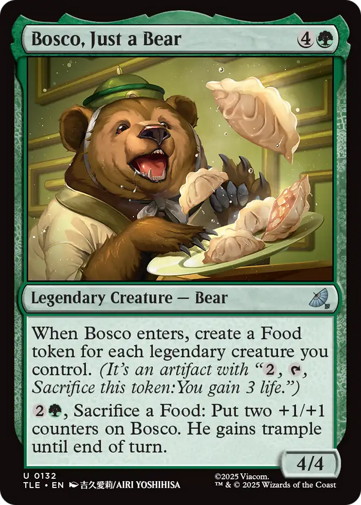 Bosco, Apenas um Urso / Bosco, Just a Bear - Magic: The Gathering - MoxLand