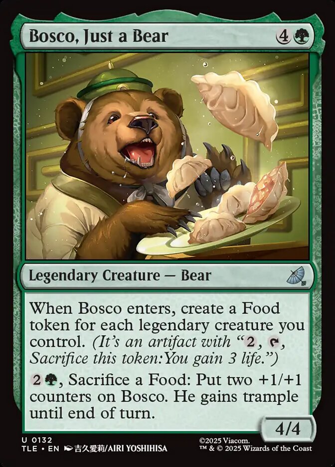 Bosco, Apenas um Urso / Bosco, Just a Bear - Magic: The Gathering - MoxLand