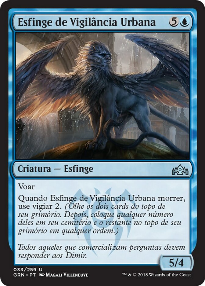 Esfinge de Vigilância Urbana
 / Citywatch Sphinx - Magic: The Gathering - MoxLand