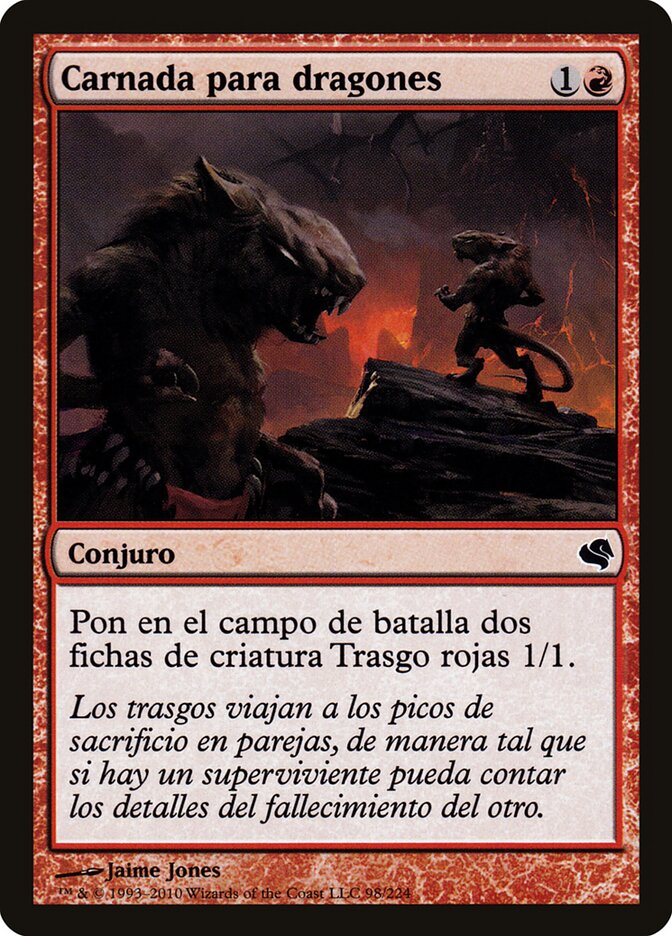 Forragem de Dragão / Dragon Fodder - Magic: The Gathering - MoxLand