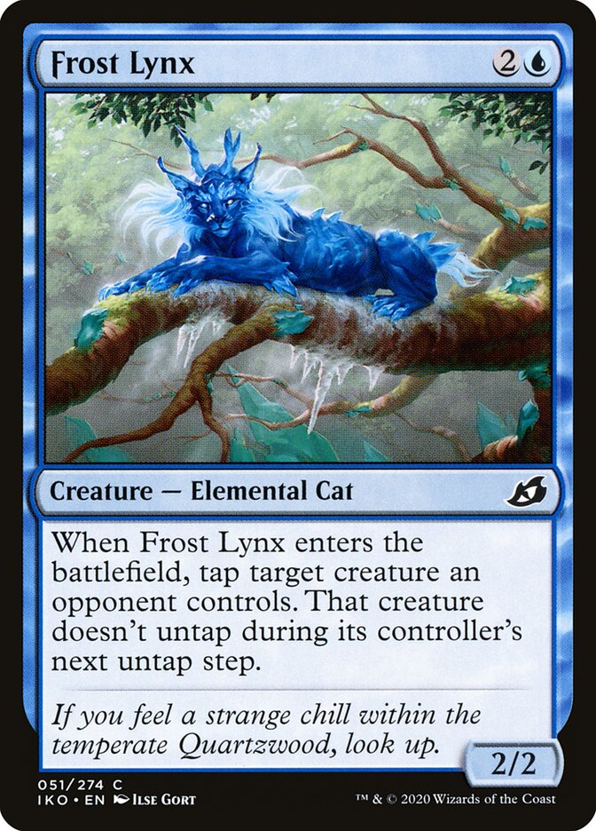 Lince de Gelo / Frost Lynx - Magic: The Gathering - MoxLand