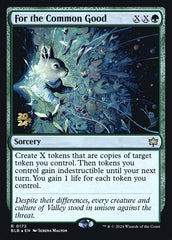 For the Common Good - Magic: The Gathering - MoxLand