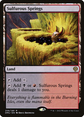 Fontes Sulfurosas / Sulfurous Springs - Magic: The Gathering - MoxLand