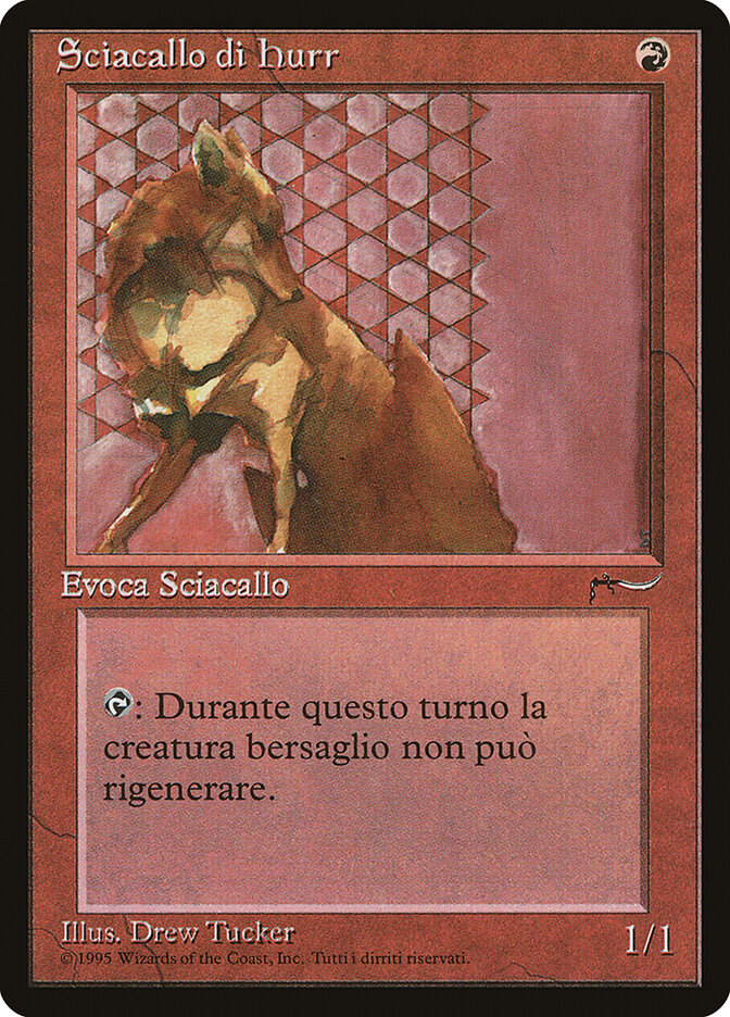 Chacal de Hurr / Hurr Jackal - Magic: The Gathering - MoxLand