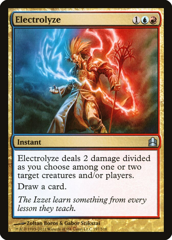 Eletrolisar / Electrolyze - Magic: The Gathering - MoxLand