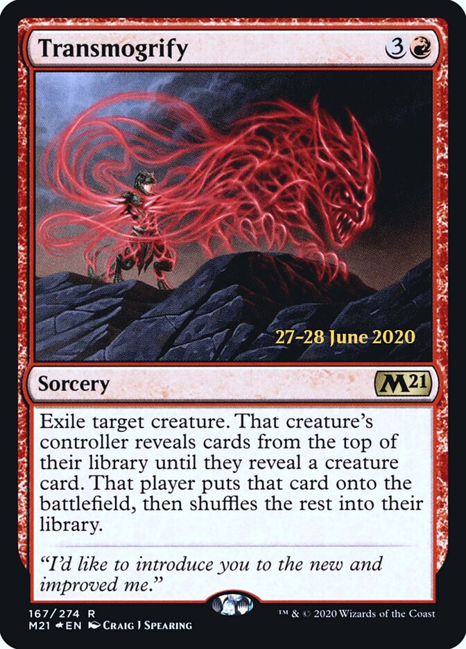 Transmogrificar / Transmogrify - Magic: The Gathering - MoxLand