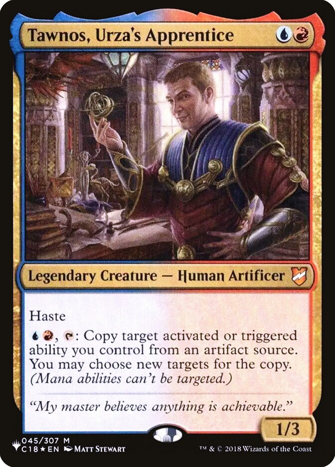 Tawnos, Aprendiz de Urza / Tawnos, Urza's Apprentice - Magic: The Gathering - MoxLand