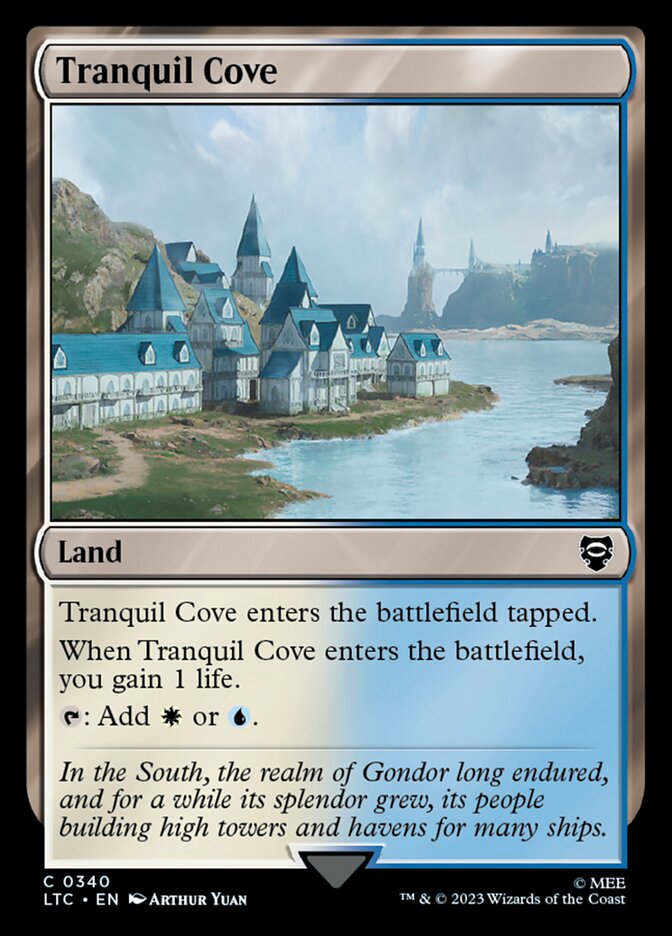 Angra Tranquila / Tranquil Cove - Magic: The Gathering - MoxLand