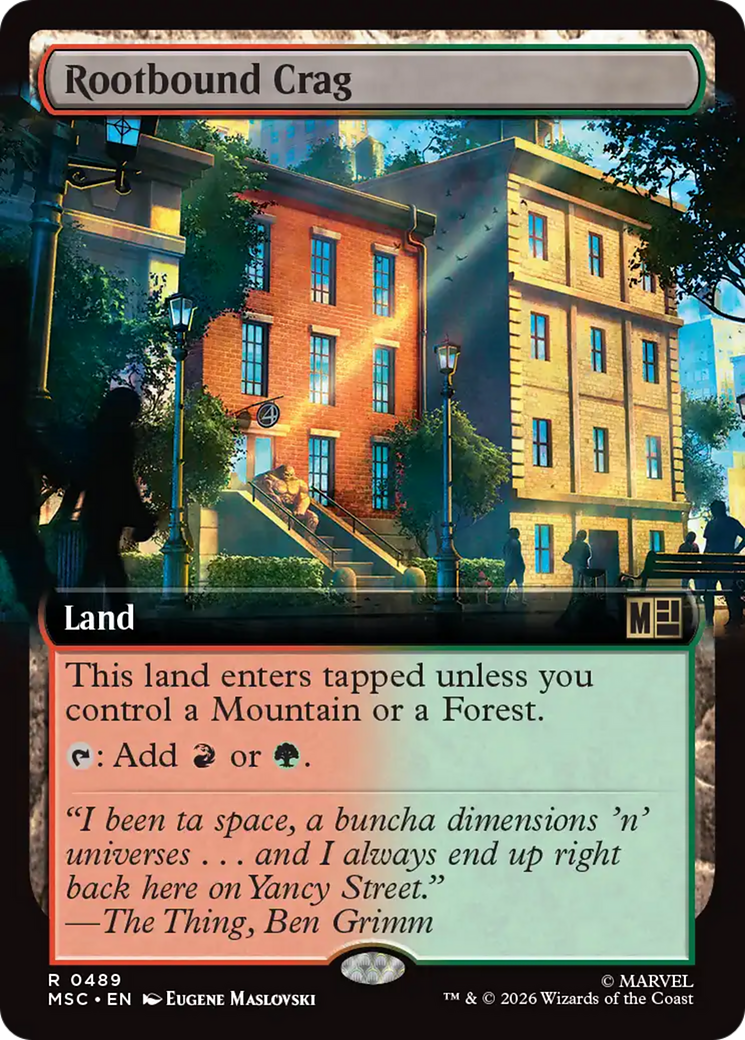 Penhasco do Raizame / Rootbound Crag - Magic: The Gathering - MoxLand
