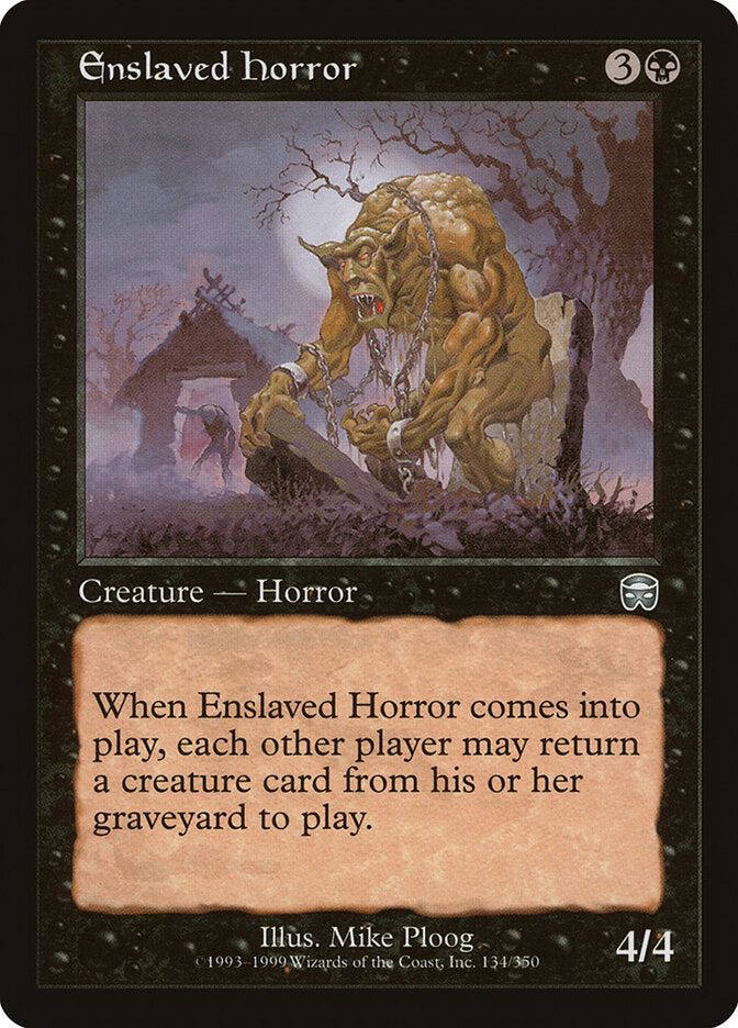 Horror Escravizado / Enslaved Horror - Magic: The Gathering - MoxLand