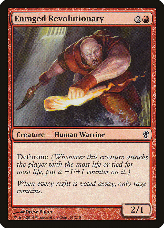 Enraged Revolutionary - Magic: The Gathering - MoxLand