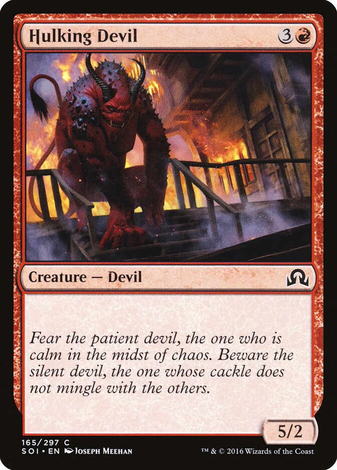 Diabo Brutamontes / Hulking Devil - Magic: The Gathering - MoxLand