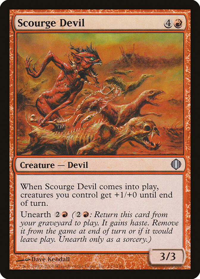 Diabo do Açoite / Scourge Devil - Magic: The Gathering - MoxLand