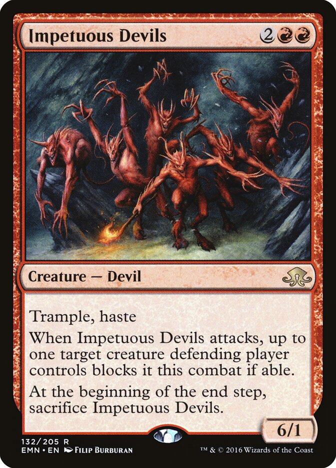 Diabos Impetuosos / Impetuous Devils - Magic: The Gathering - MoxLand