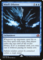 Dilatação da Mente / Mind's Dilation - Magic: The Gathering - MoxLand