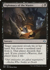 Diplomacia dos Ermos / Diplomacy of the Wastes - Magic: The Gathering - MoxLand