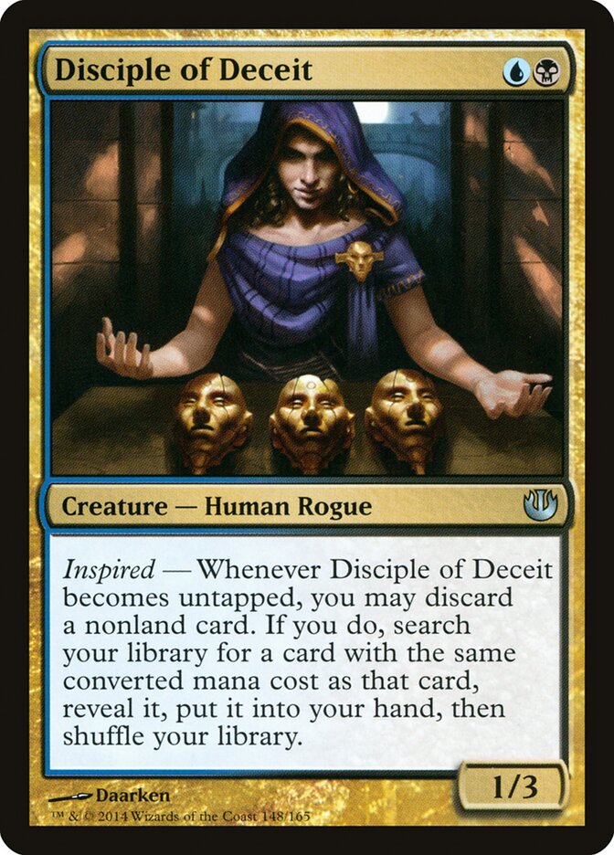 Discípulo da Enganação / Disciple of Deceit - Magic: The Gathering - MoxLand