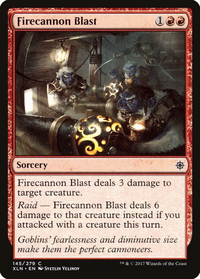 Disparo de Canhão de Fogo / Firecannon Blast - Magic: The Gathering - MoxLand