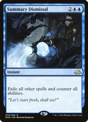 Dispensa Sumária / Summary Dismissal - Magic: The Gathering - MoxLand
