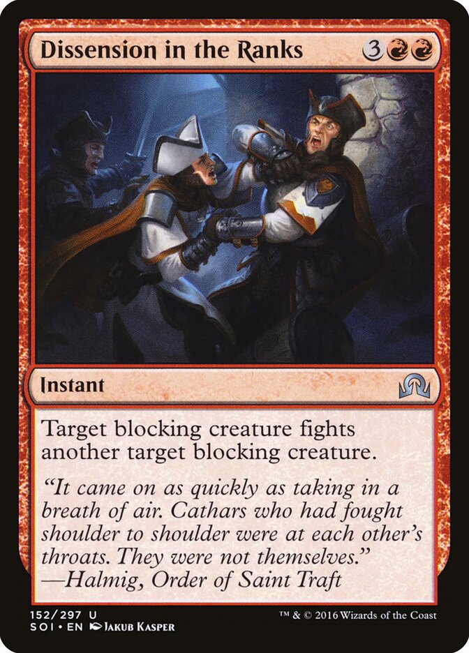 Dissenção nas Fileiras / Dissension in the Ranks - Magic: The Gathering - MoxLand