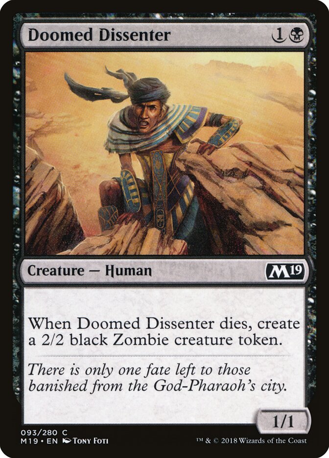 Dissidente Condenado / Doomed Diss