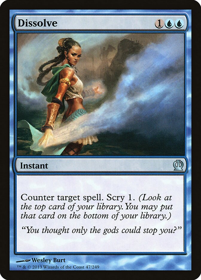 Dissolver / Dissolve - Magic: The Gathering - MoxLand