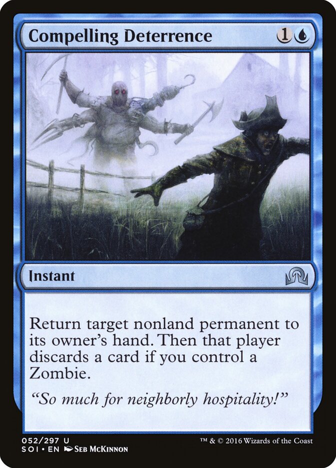 Dissuasão Convincente / Compelling Deterrence - Magic: The Gathering - MoxLand