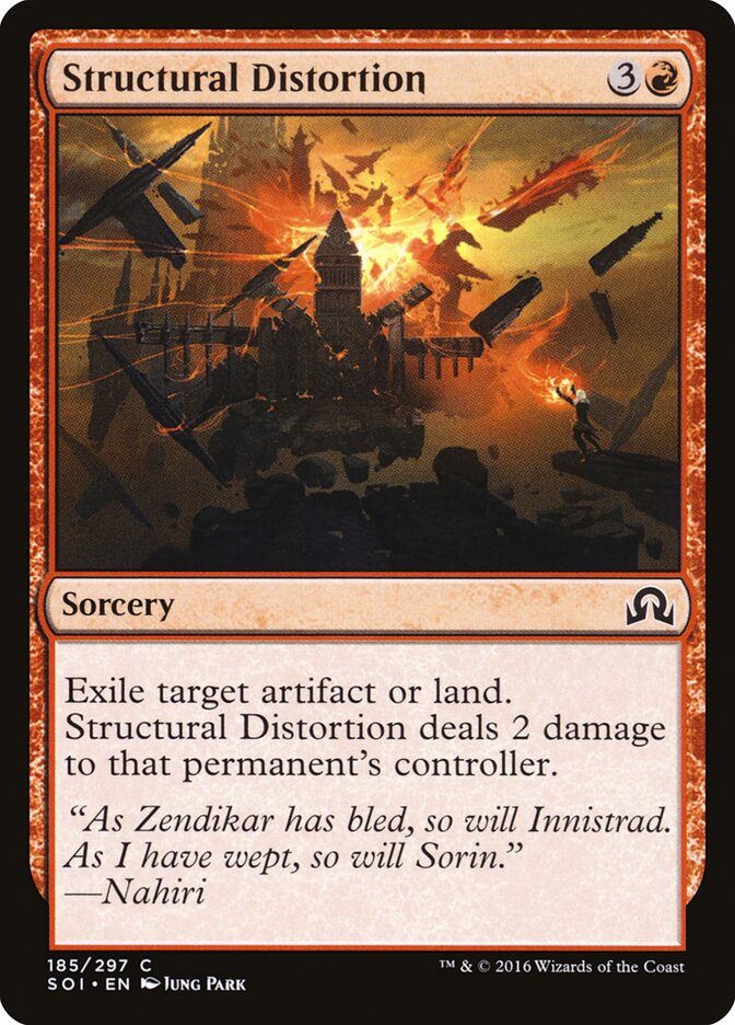 Distorção Estrutural / Structural Distortion - Magic: The Gathering - MoxLand