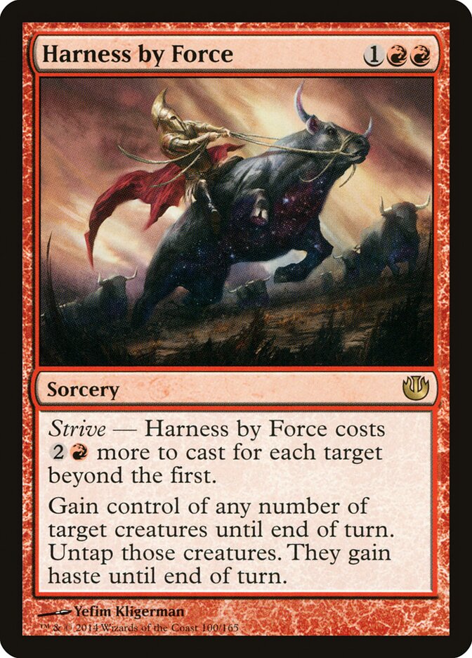 Dominar à Força / Harness by Force - Magic: The Gathering - MoxLand
