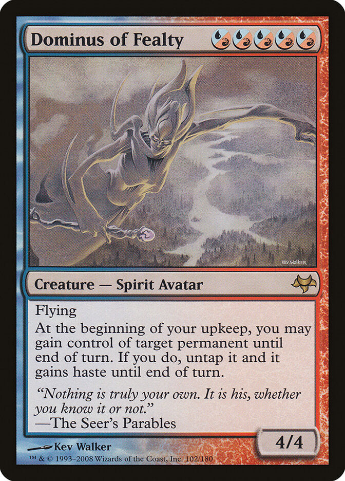 Dominus da Lealdade / Dominus of Fealty - Magic: The Gathering - MoxLand