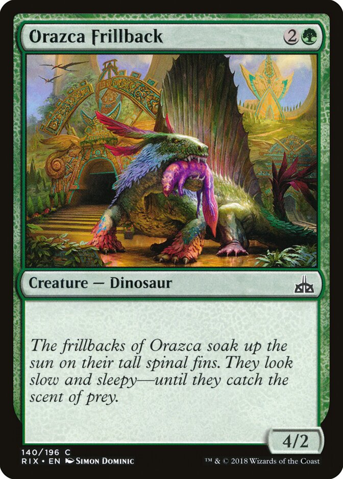 Dorso-frisado de Orazca / Orazca Frillback - Magic: The Gathering - MoxLand