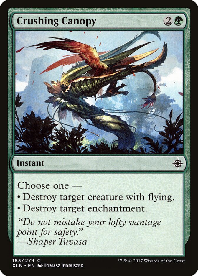 Dossel Esmagador / Crushing Canopy - Magic: The Gathering - MoxLand