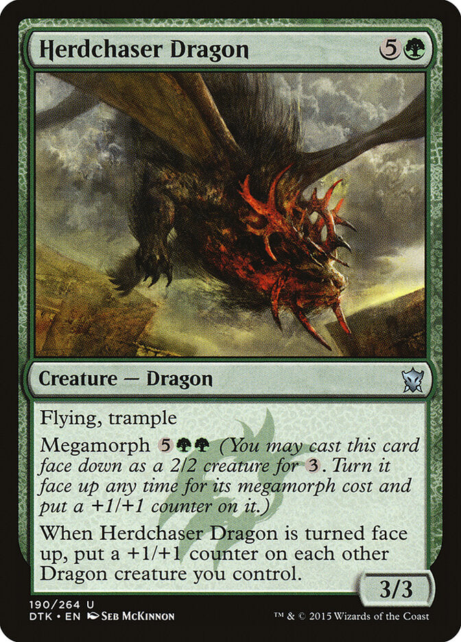 Dragão Caçador de Rebanho / Herdchaser Dragon - Magic: The Gathering - MoxLand