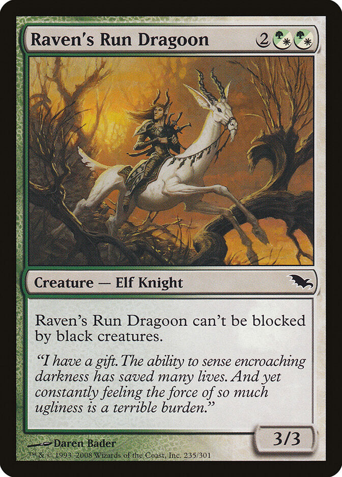 Dragão da Toca do Corvo / Raven's Run Dragoon - Magic: The Gathering - MoxLand
